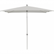 Glatz - Alu-Smart Sonnenschirm 240x240cm Pale grey 156 (Kategorie 2) | ohne Schutzhülle
