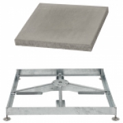 Glatz - Sockel M4 mit Beton-Platten 