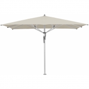 Glatz - Fortello Sonnenschirm 350x350cm Urban Chrome 527 (Kategorie 5) | mit Schutzhülle