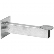 Glatz - Mauerkonsole M4 mit Standfuß M4 Ausladung 480mm / Graphitgrau