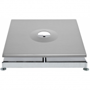 Glatz - Sockel M4 180kg mit Standfuß M4 und Abdeckung 