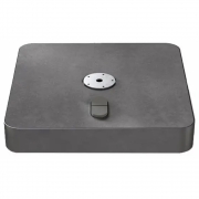 Glatz - Rollensockel M4 180kg mit Drehfuß M4 und Decorplatte 