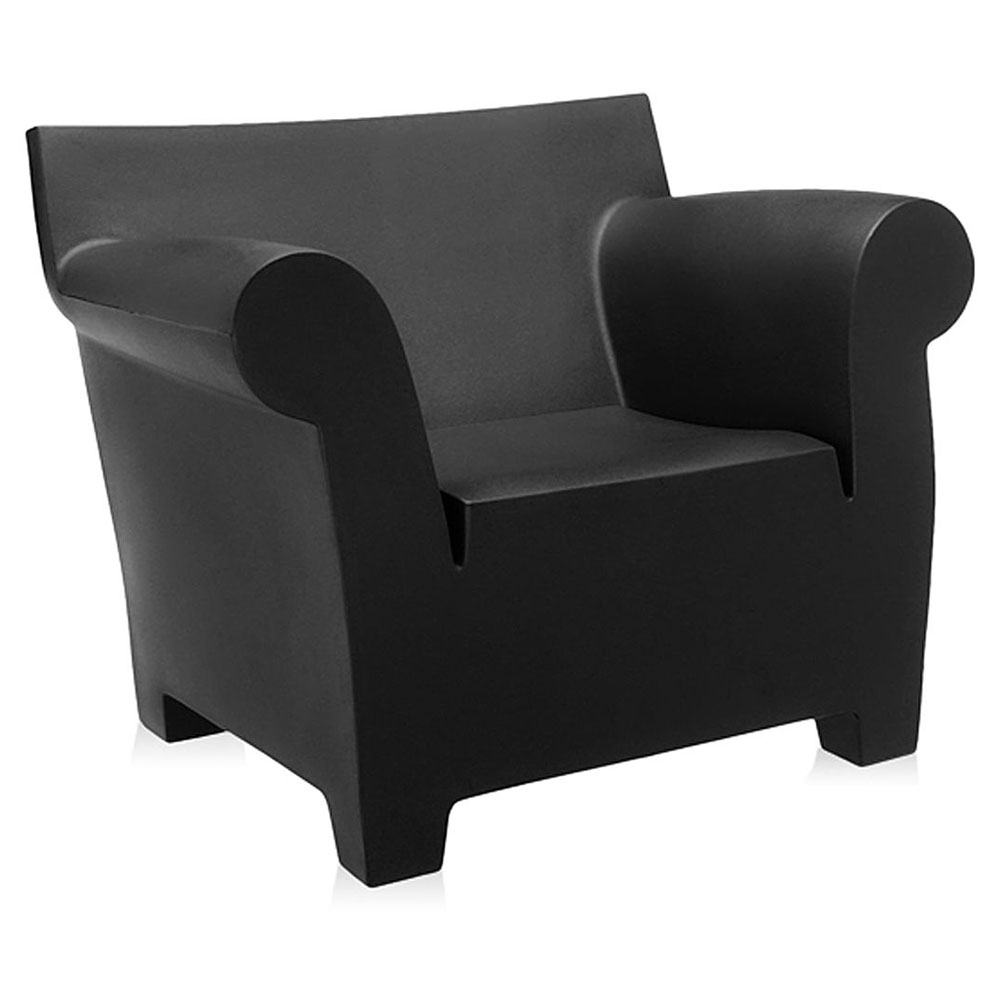 Kartell Bubble Club Armchair Black nunido.