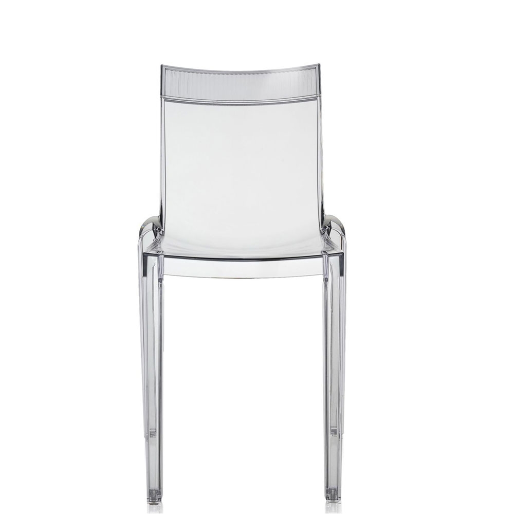 Kartell HiCut Chair Transparent Crystal clear nunido.