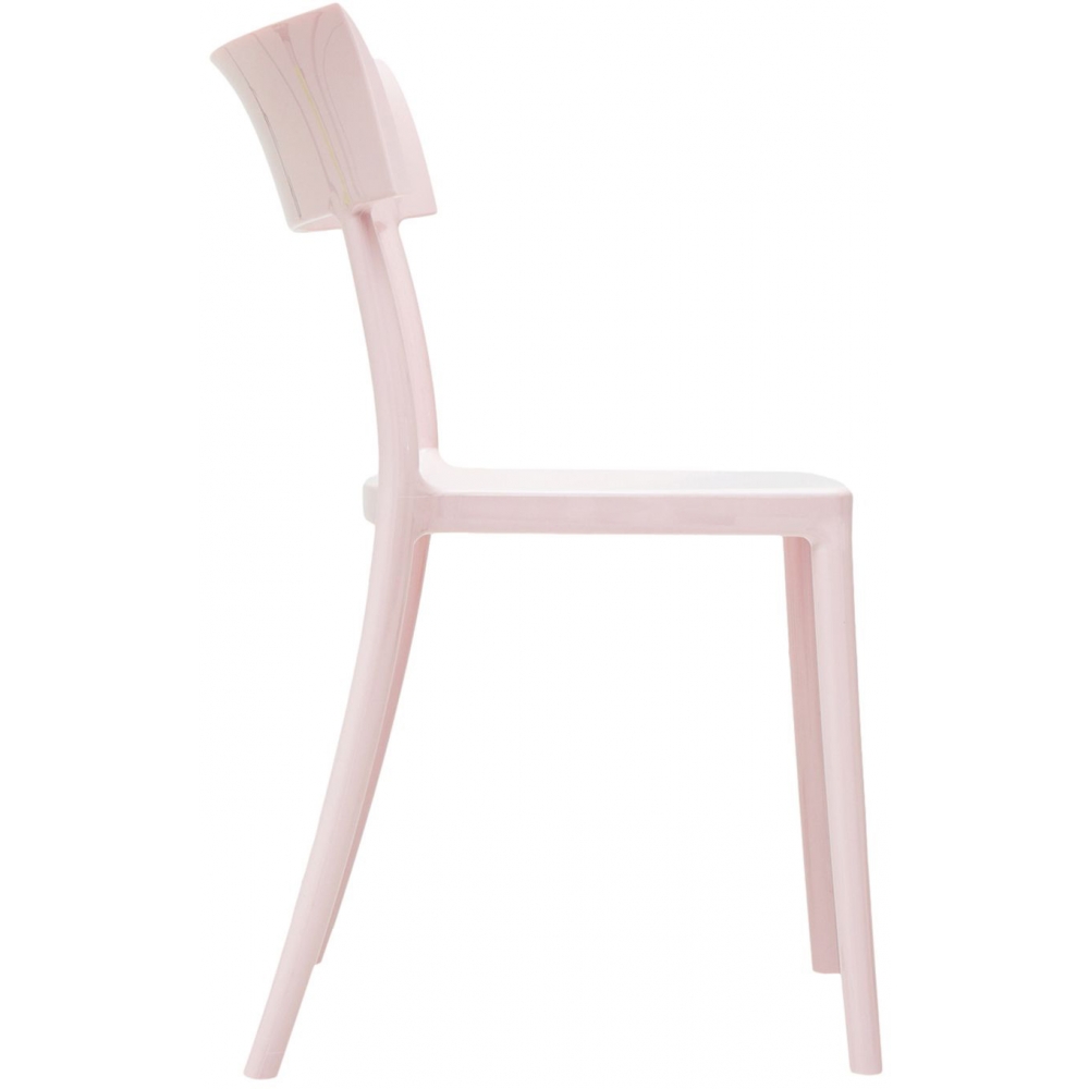 Kartell Catwalk Chair Rose nunido.
