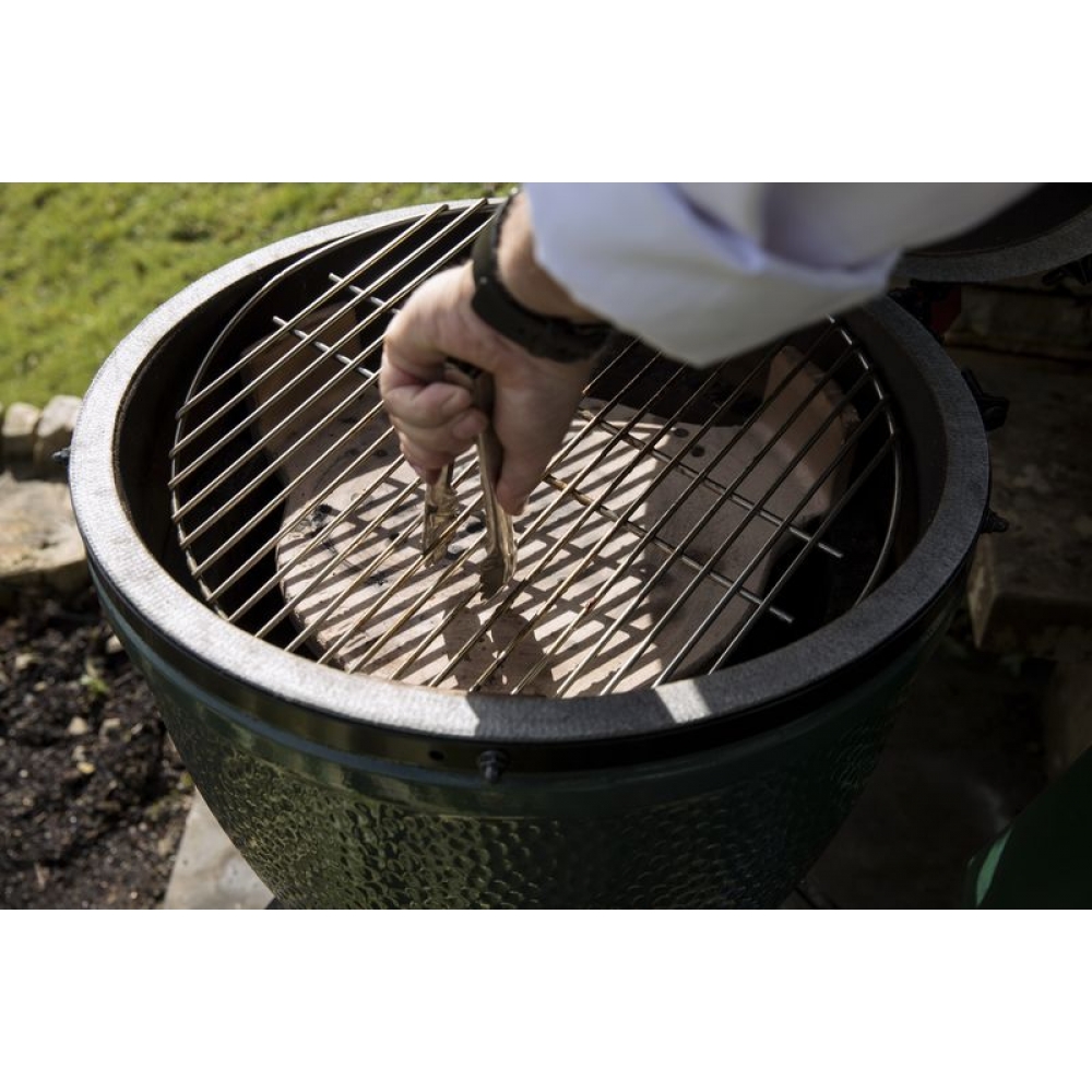 Big Green Egg Plate Setter Conveggtor Deflektorstein nunido.